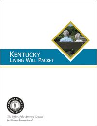 Living Will packet cover